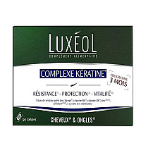 Хранителна добавка за здрава коса с кератин LuxeoL Complexe Keratine 90 бр