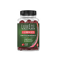 Желирани таблетки за растеж и укрепване на косата LuxeoL Gummies Force & Croissance 60 бр