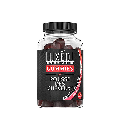 Желирани таблетки за бърз естествен растеж на косата LuxeoL Gummies Pousse Des Cheveux 60 бр.