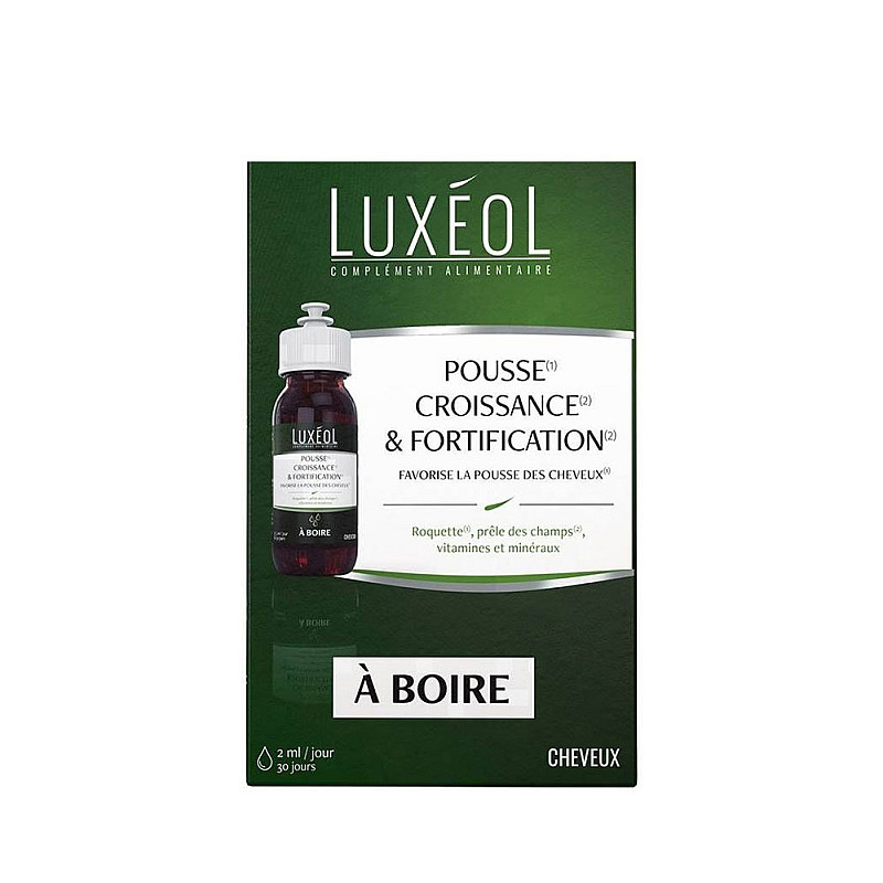 За растеж и укрепване на косата течна добавка LuxeoL Pousse Croissance & Fortification 60ml