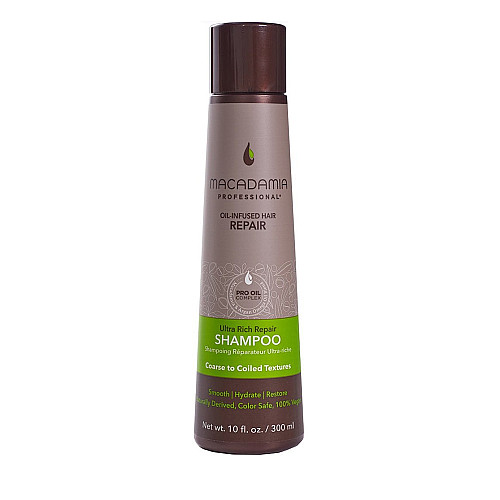 Шампоан за възстановяване и хидратиране на плътна коса Macadamia Ultra Rich Repair Shampoo 300ml