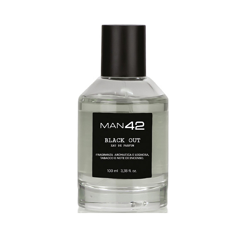 Парфюм тютюн и тамян Man42 Professional Barber Black Out 100ml