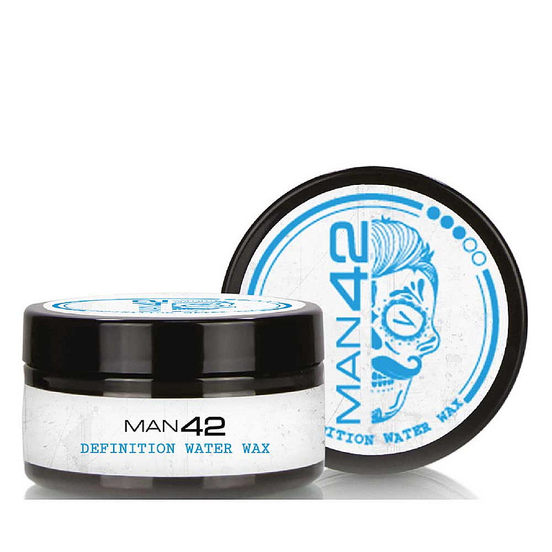 Вакса за коса средна фиксация Man42 Professional Barber Definition Water Wax 100ml