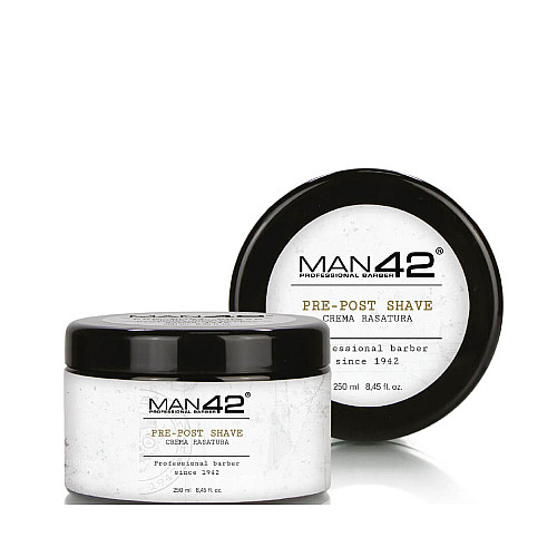 Паста преди и след бръснене Man42 Professional Barber Pre Post Shave Cream 250ml