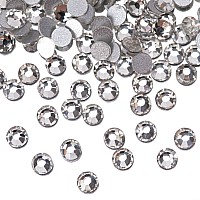 Камъчета за нокти бели SS10 / 50бр