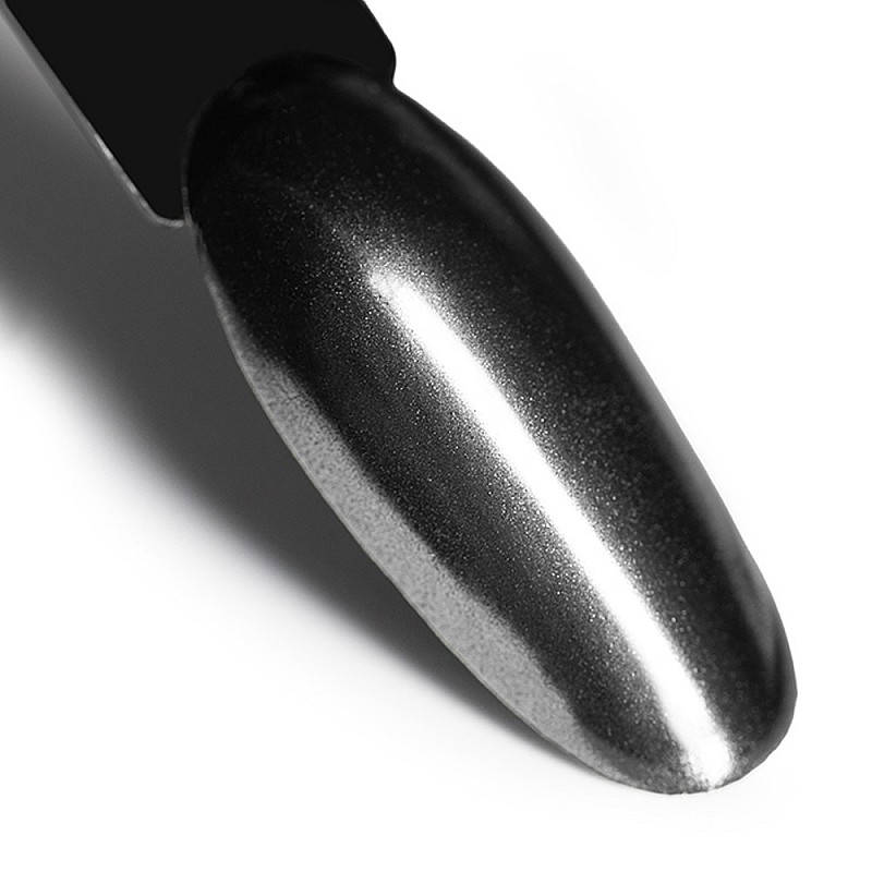 Пудра за нокти Allepaznokcie Glass Effect Black №2