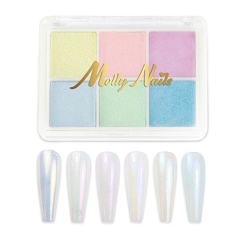 Пудри за нокти сет Molly Nails №7