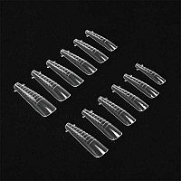 Горни форми за изграждане балерина Ocho Nails Dual Forms Ballerina 120бр