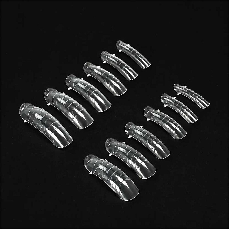 Горни форми за изграждане квадрат Ocho Nails Dual Forms Square 120бр