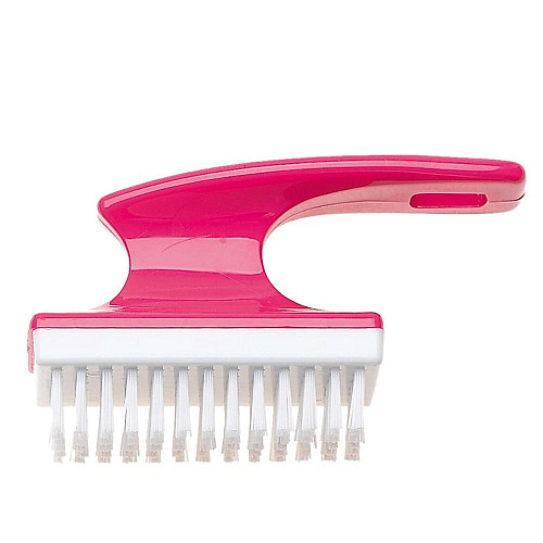 Четка за прах за нокти Sibel Nail Brush Plastic Pink 