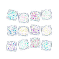 Диамантен блясък 12 нюанса NailArt Diamond Glitter Mix M02