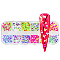 Декорации за нокти пайети NailArt Inlay Flake Mix M03