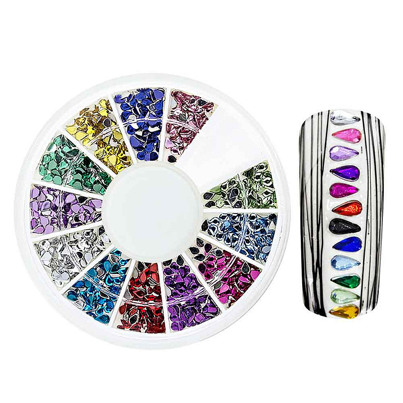 Камъни за нокти капка NailArt RhineStones Box 01