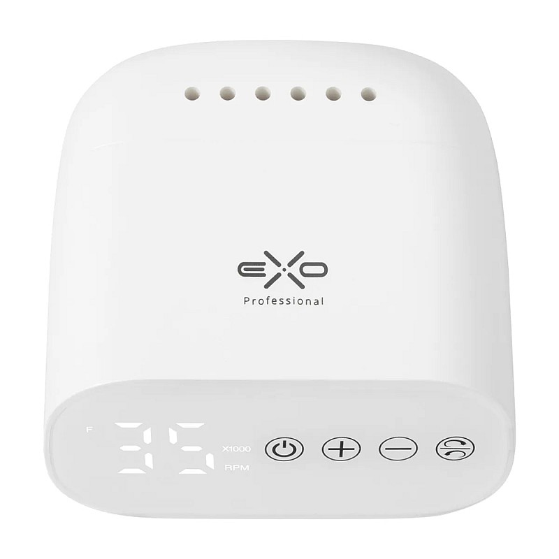Професионална електрическа пила за нокти Exo Nail Drill Machine Flux White