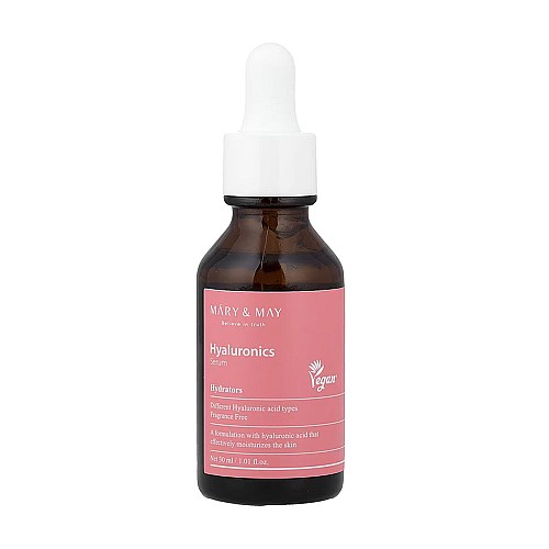 Дълбоко хидратиращ серум с 6 вида хиалуронова киселина Mary&May Hyaluronics Serum 30ml