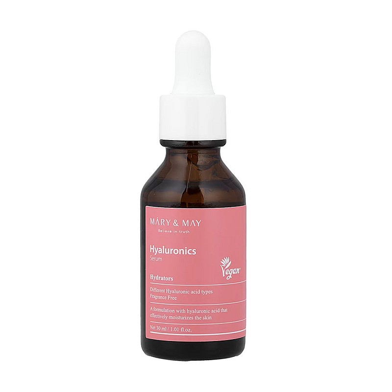 Дълбоко хидратиращ серум с 6 вида хиалуронова киселина Mary&May Hyaluronics Serum 30ml