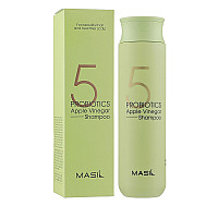 Шампоан с пробиотици и ябълков оцет Masil 5 Probiotics Apple Vinegar Shampoo 300ml