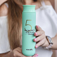 Дълбоко почистващ шампоан с пробиотици Masil 5 Probiotics Scalp Scaling Shampoo 300ml