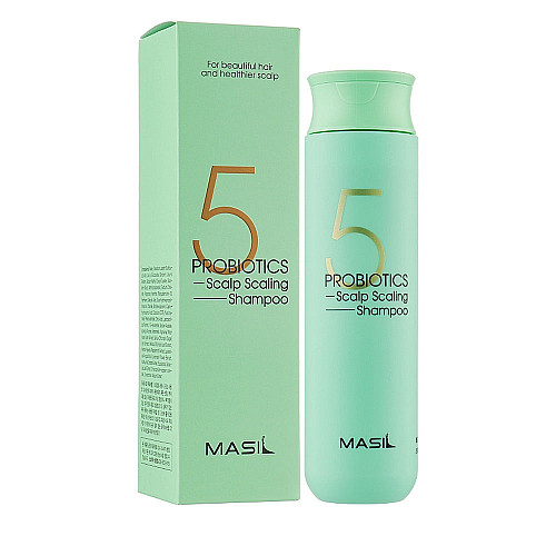 Дълбоко почистващ шампоан с пробиотици Masil 5 Probiotics Scalp Scaling Shampoo 300ml