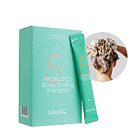 Дълбоко почистващ шампоан с пробиотици Masil 5 Probiotics Scalp Scaling Shampoo 8ml