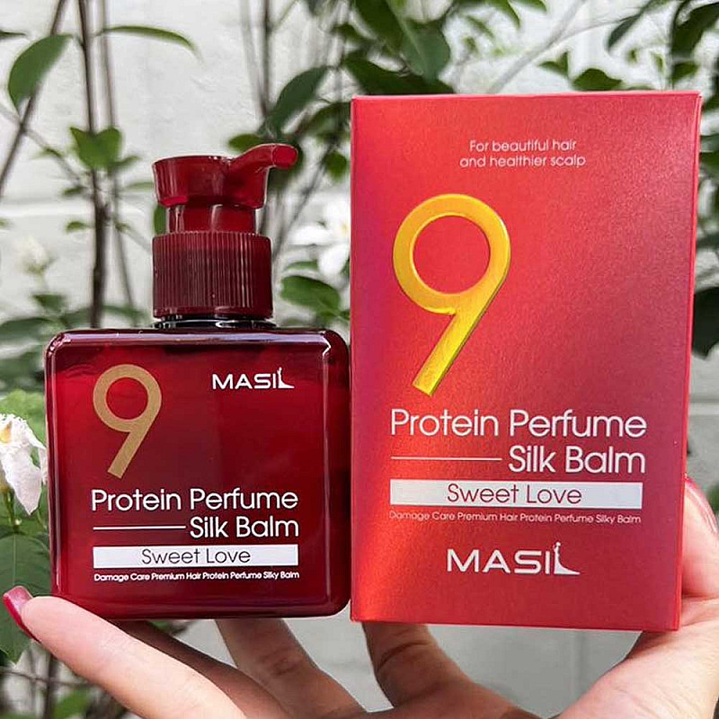 Протеинов копринен балсам Masil 9 Protein Perfume Silk Balm Sweet Love 180ml