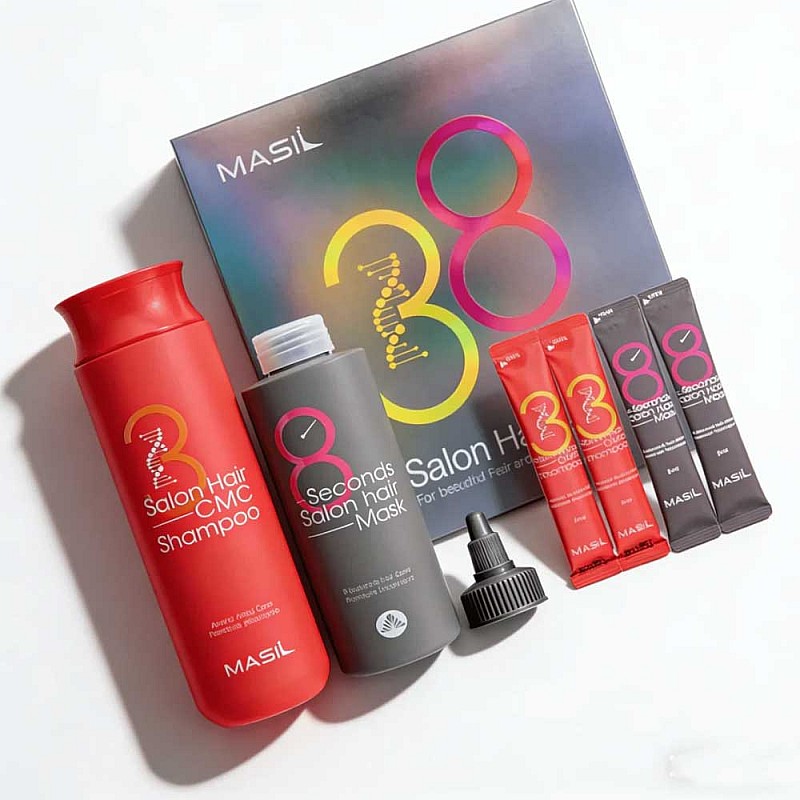 Комплект за възстановяване на увредена коса Masil 38 Salon Hair Set