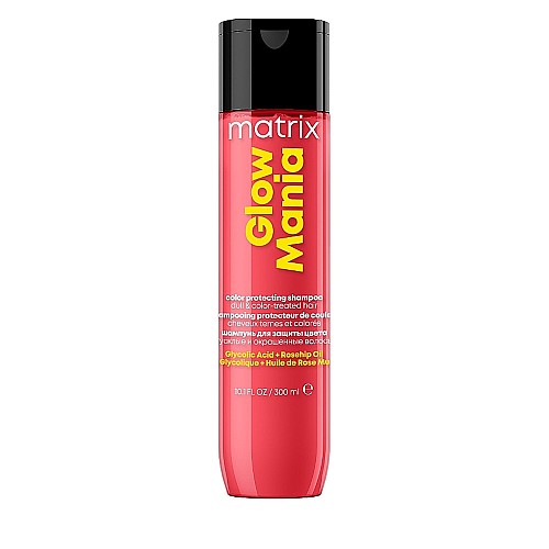 Шампоан за блясък и запазване на цвета Matrix Glow Mania Color Protecting Shampoo 300ml