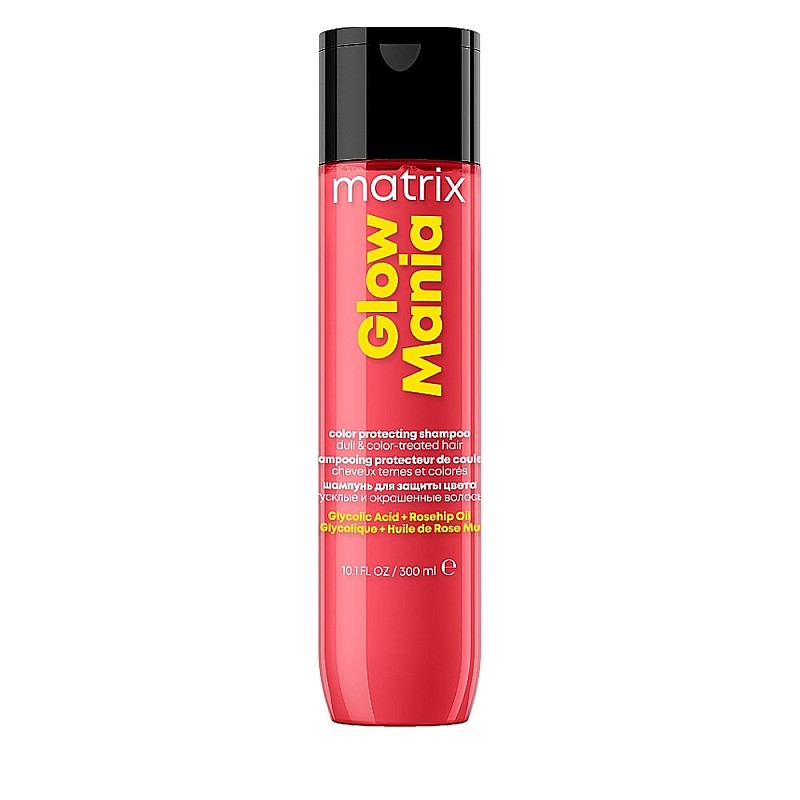 Шампоан за блясък и запазване на цвета Matrix Glow Mania Color Protecting Shampoo 300ml