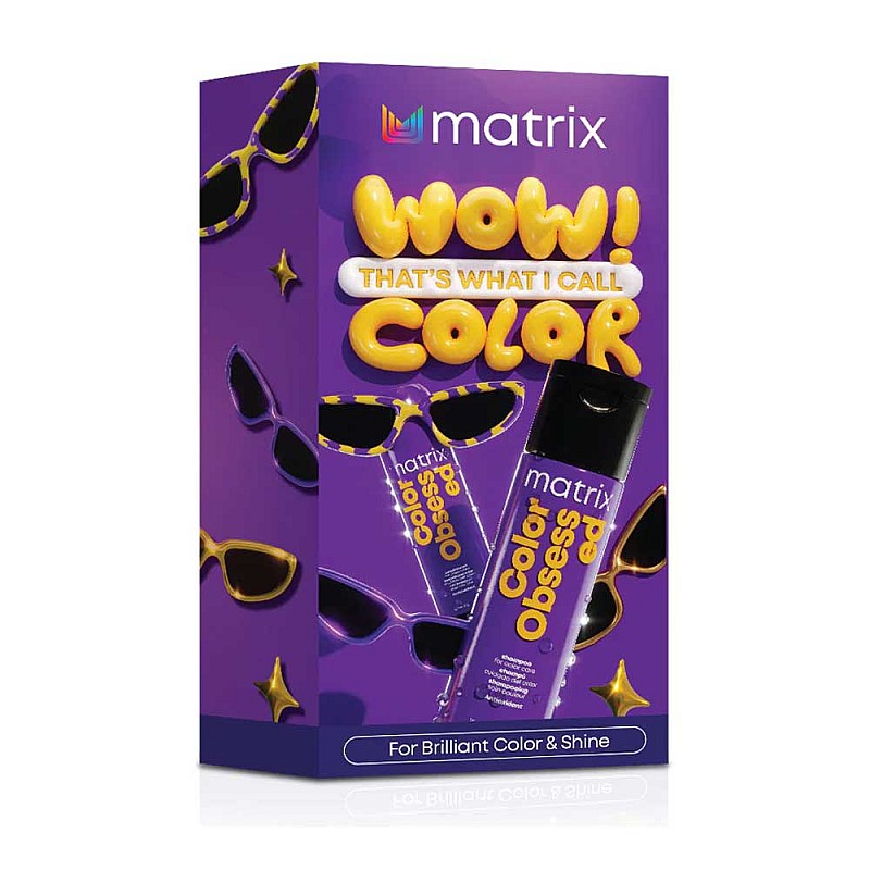 Лимитиран подаръчен комплект за боядисана коса Matrix Color Obsessed Holiday Box