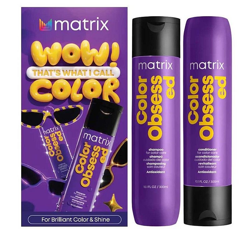 Лимитиран подаръчен комплект за боядисана коса Matrix Color Obsessed Holiday Box