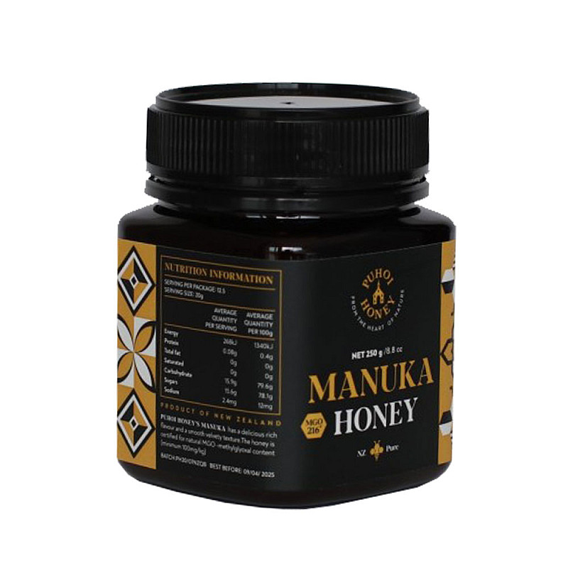 Мед от манука Manuka Honey MGO216 250g