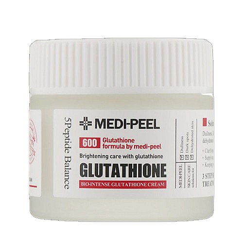 Изсветляващ крем за лице с глутатион Medi-Peel Bio-Intense Glutathione White Cream 50ml