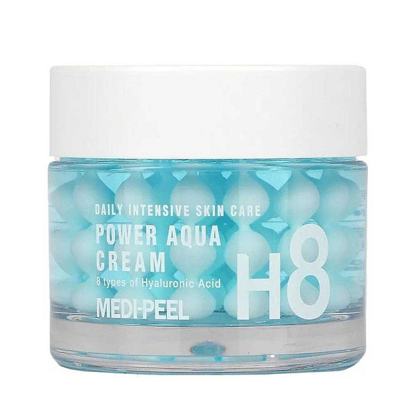 Хидратиращ крем за лице с пептидни капсули Medi-Peel Power Aqua Cream 50ml