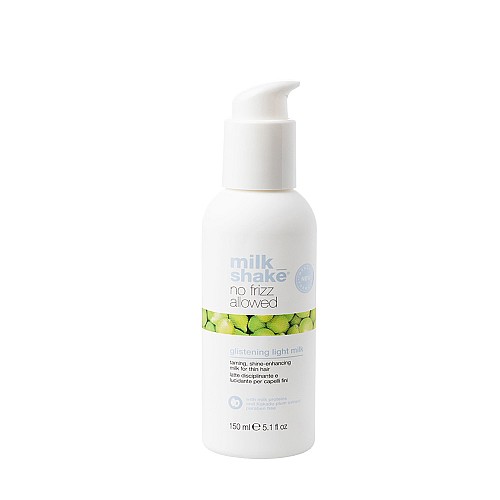 Анти-фриз мляко за изтощена коса MilkShake No Frizz Allowed Glisening Light Milk 150ml