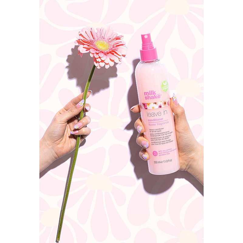 Млечен балсам без отмиване за боядисана коса MilkShake Flower Leave In Conditioner 350ml