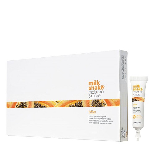 Хидратиращи ампули с хиалуронова киселина и папая MilkShake Milkshake Moisture Plus Lotion 6x12ml