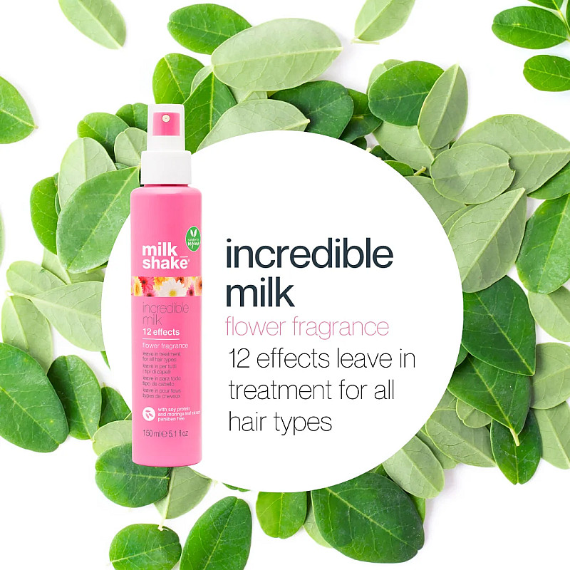 Плодово мляко за коса с 12 действия MilkShake Incredible Milk Flower Fragrance 150ml