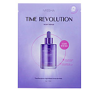 Шийт нощна маска Missha Time Revolution Night Repair Ampoule Mask 30g