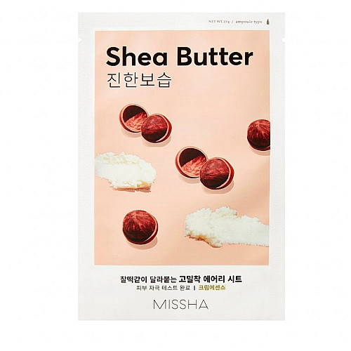 Шийт маска с масло от шеа  Missha AIry Fit Sheet Mask Shea Butter