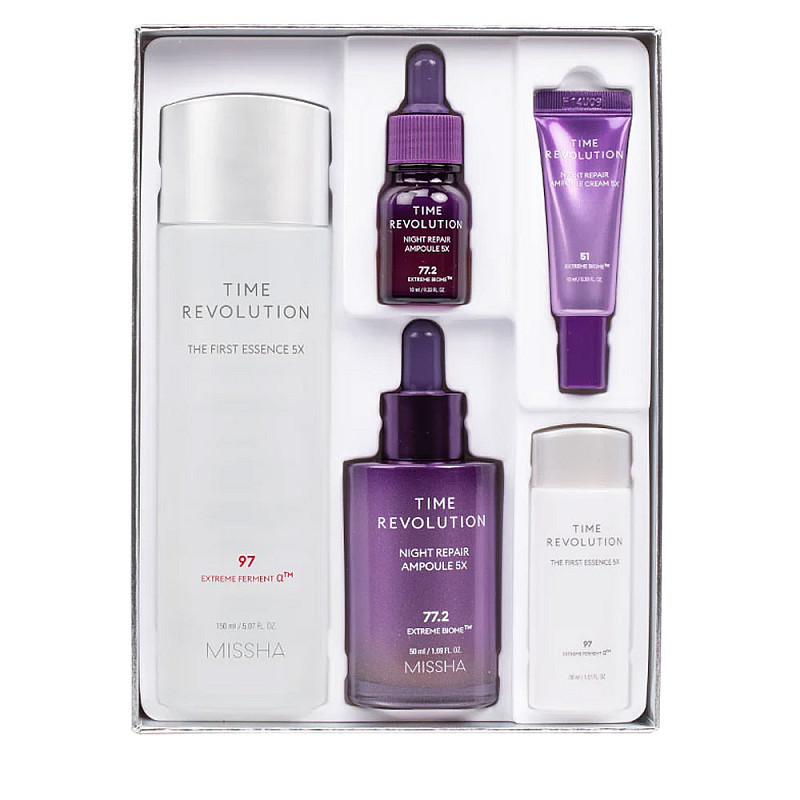 Бестселър сет продукти Missha Time Revolution Best Seller Special Set 5X