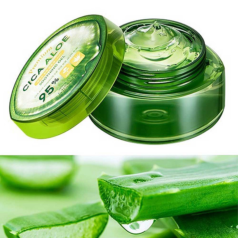 Успокояващ гел с алое вера Missha Premium Cica Aloe Soothing Gel 300ml