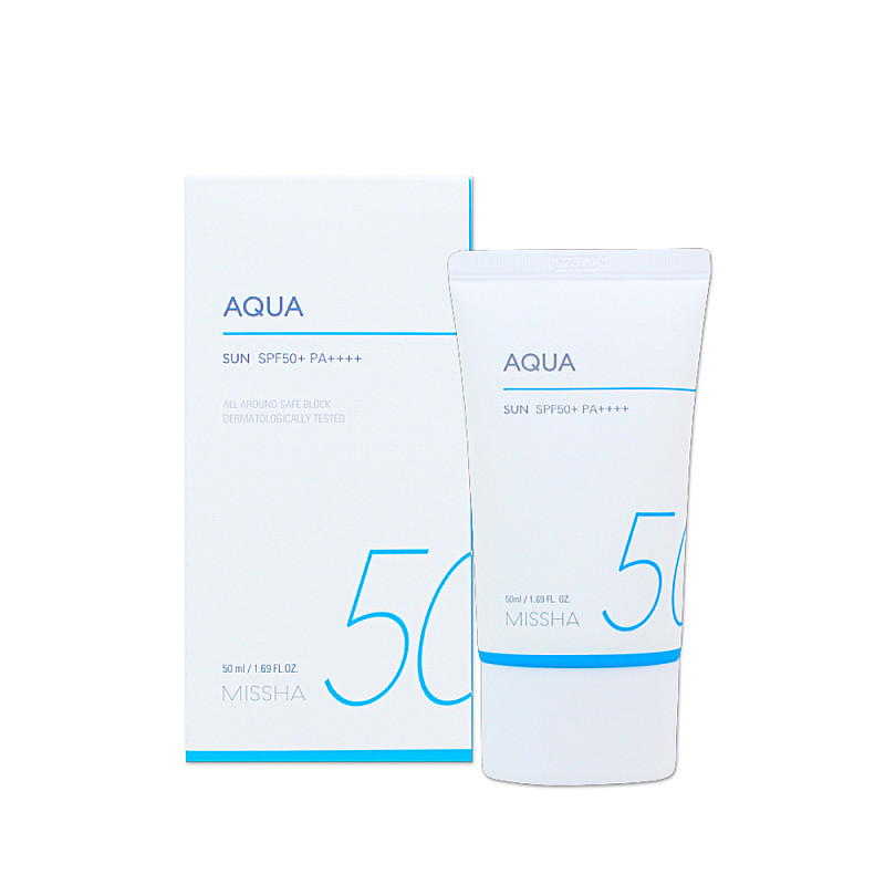 Слънцезащитен гел за лице и тяло Missha All Around Safe Block Aqua Sun SPF50+ 50ml