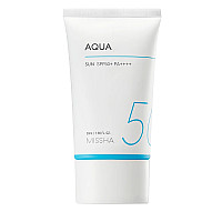 Слънцезащитен гел за лице и тяло Missha All Around Safe Block Aqua Sun SPF50+ 50ml