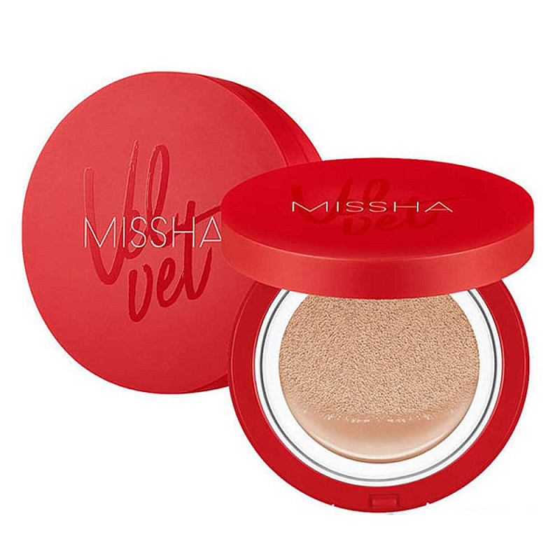 Фон дьо тен с SPF 50+ Missha Velvet Finish Cushion SPF50+ 15g