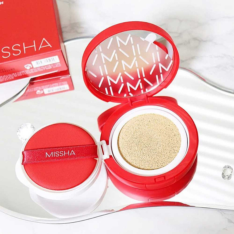 Фон дьо тен с SPF 50+ Missha Velvet Finish Cushion SPF50+ 15g