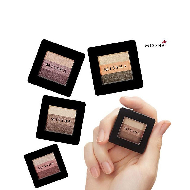 Палитра сенки за очи Missha Triple Shadow 