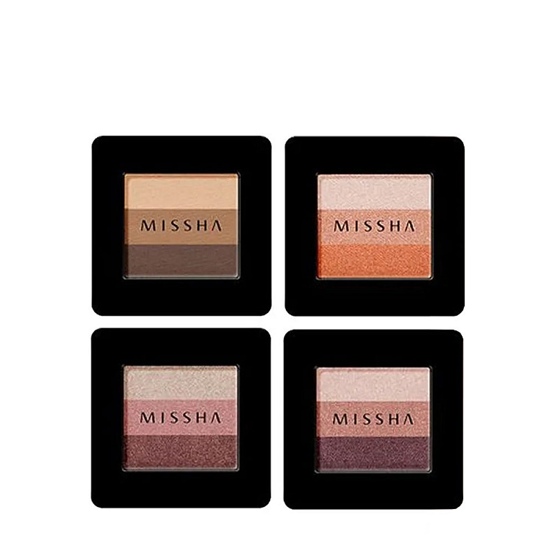 Палитра сенки за очи Missha Triple Shadow 