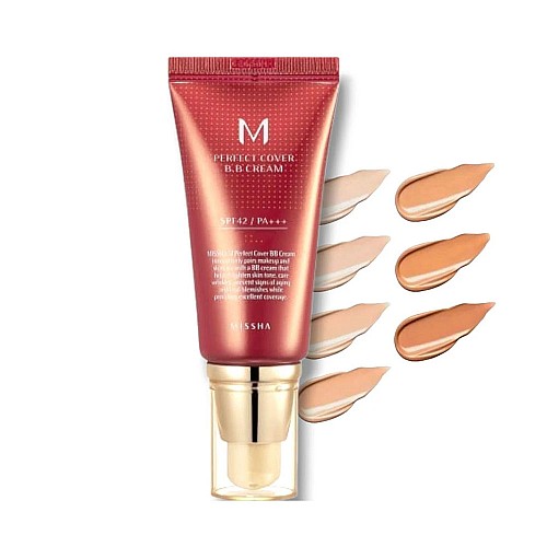 BB крем 3в1 Missha M Perfect cover BB cream SPF42 PA+++ 20ml