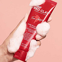 Почистваща пяна за лице за мазна и комбинирана кожа Missha Amazon Red Clay Pore Foam Cleanser 120ml