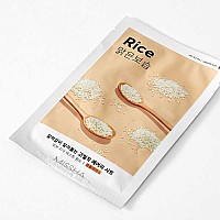 Шийт маска за дълбока хидратация с екстракт от ориз Missha Airy Fit Sheet Mask Rice 1pcs